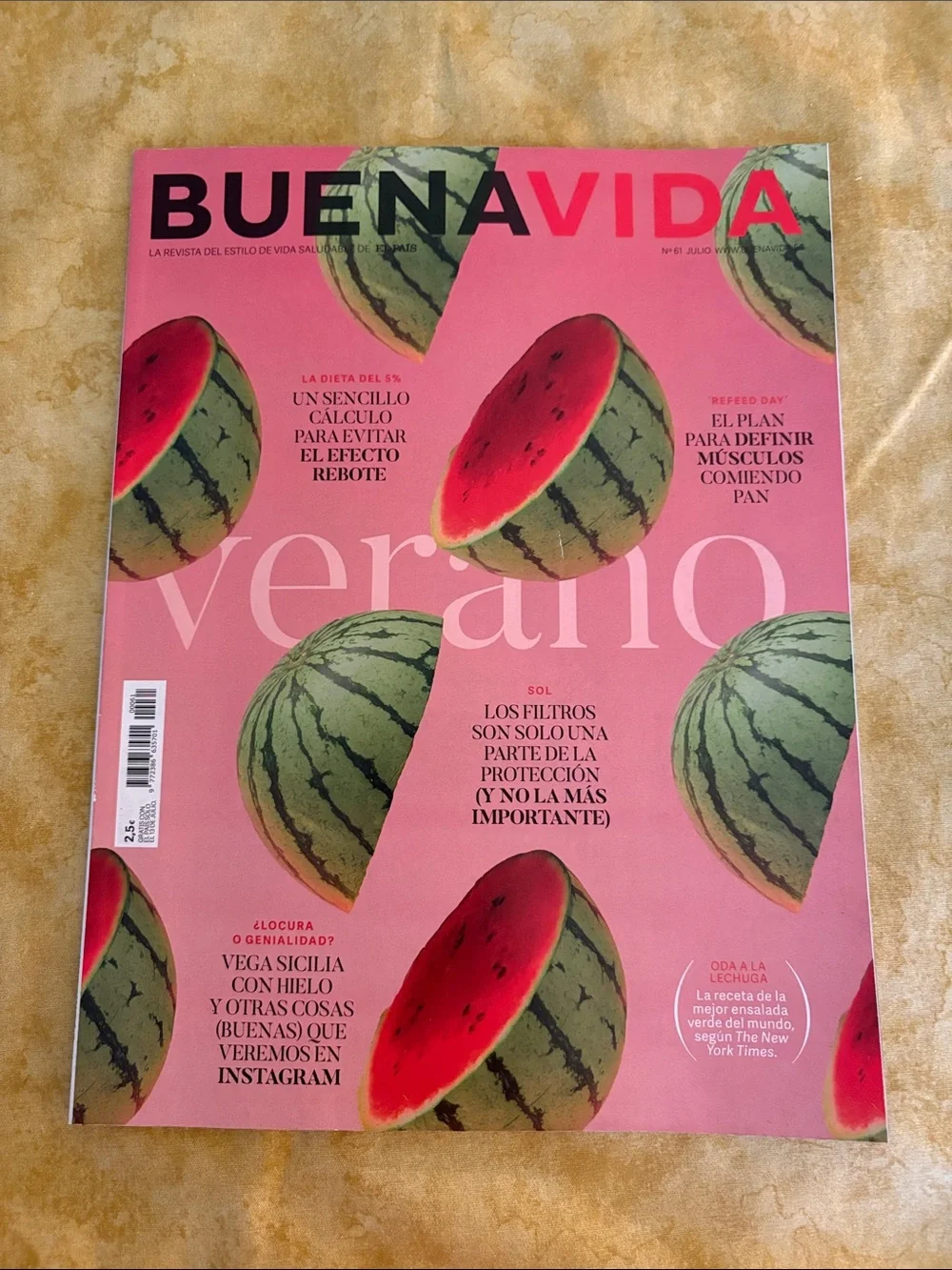 Spanish health and cooking magazines lot of 5. From Spain 🇪🇸
